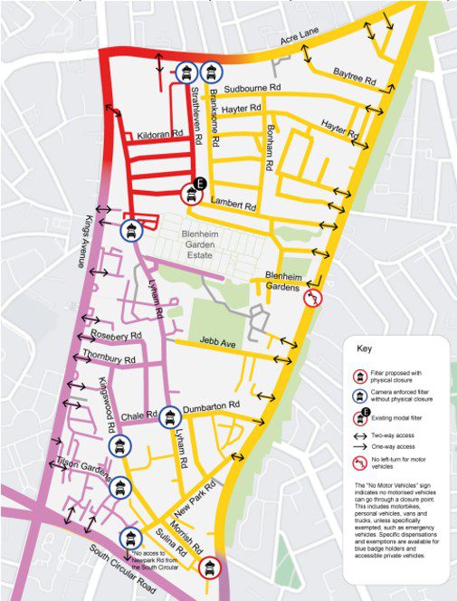 Smorto And Williams 2023 Traffic Map Brixton Hill